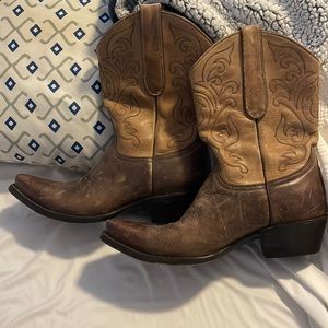 Yippee Kiyay old gringo cowboy boots authentic
